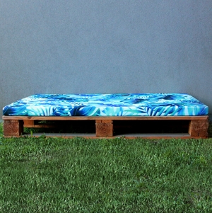 Asiento de sof, paleta impermeable, relleno de espuma 5cm