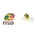 Pins doming 2x2cm epingle - full color