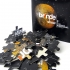 Card puzzle A4 54 pieces withpacking