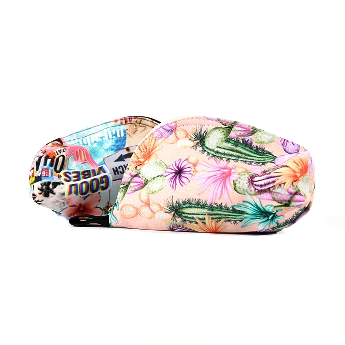 RPET Polyester Makeup Bag with Four-color Printing