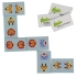 Domino card game 28pcs full color print