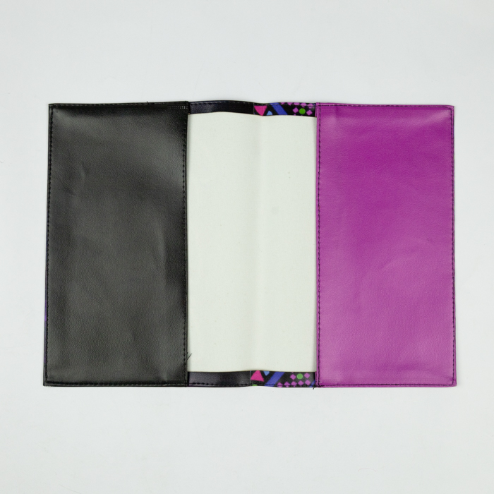 A5 diary cover in nappa, full four color imp