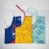 Adult apron with polyester. Full printing inc.