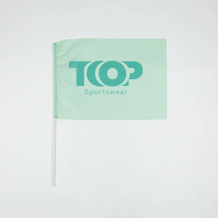 Polyester pennant with tube and printing inc