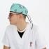 Professional health polyester cap. imp quadrichrome