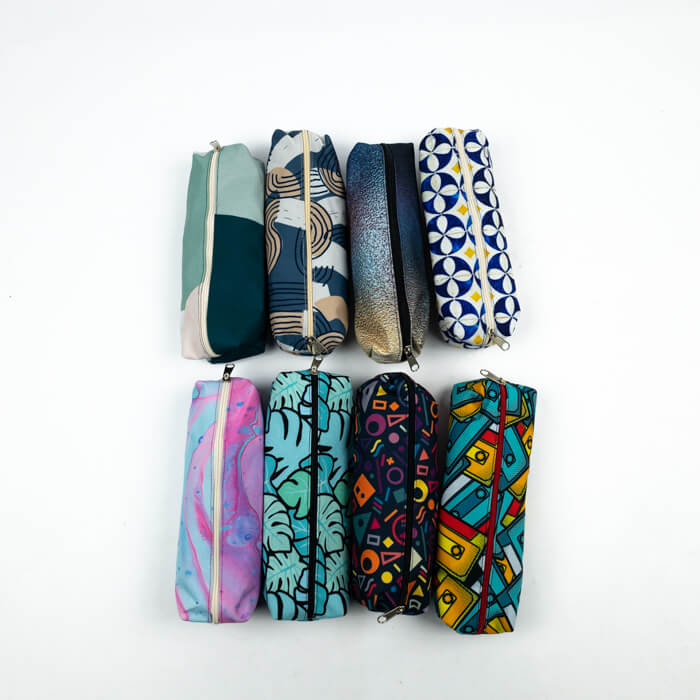 RPET Polyester Pencil Case with Four-color Printing