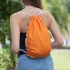 Drawstring Backpack in RPET Polyester with Four-color Printi