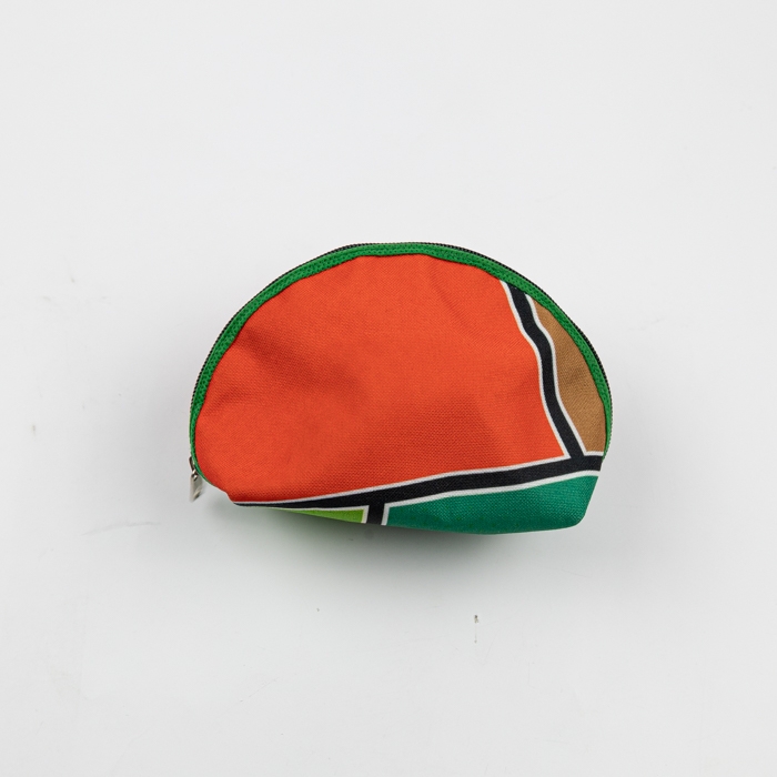 Mini Everything Pouch in RPET Polyester with Four-color Prin