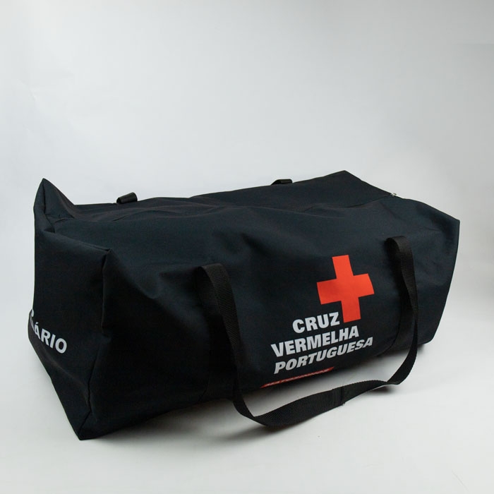 RPET Polyester Large Capacity Bag with Four-color Printing